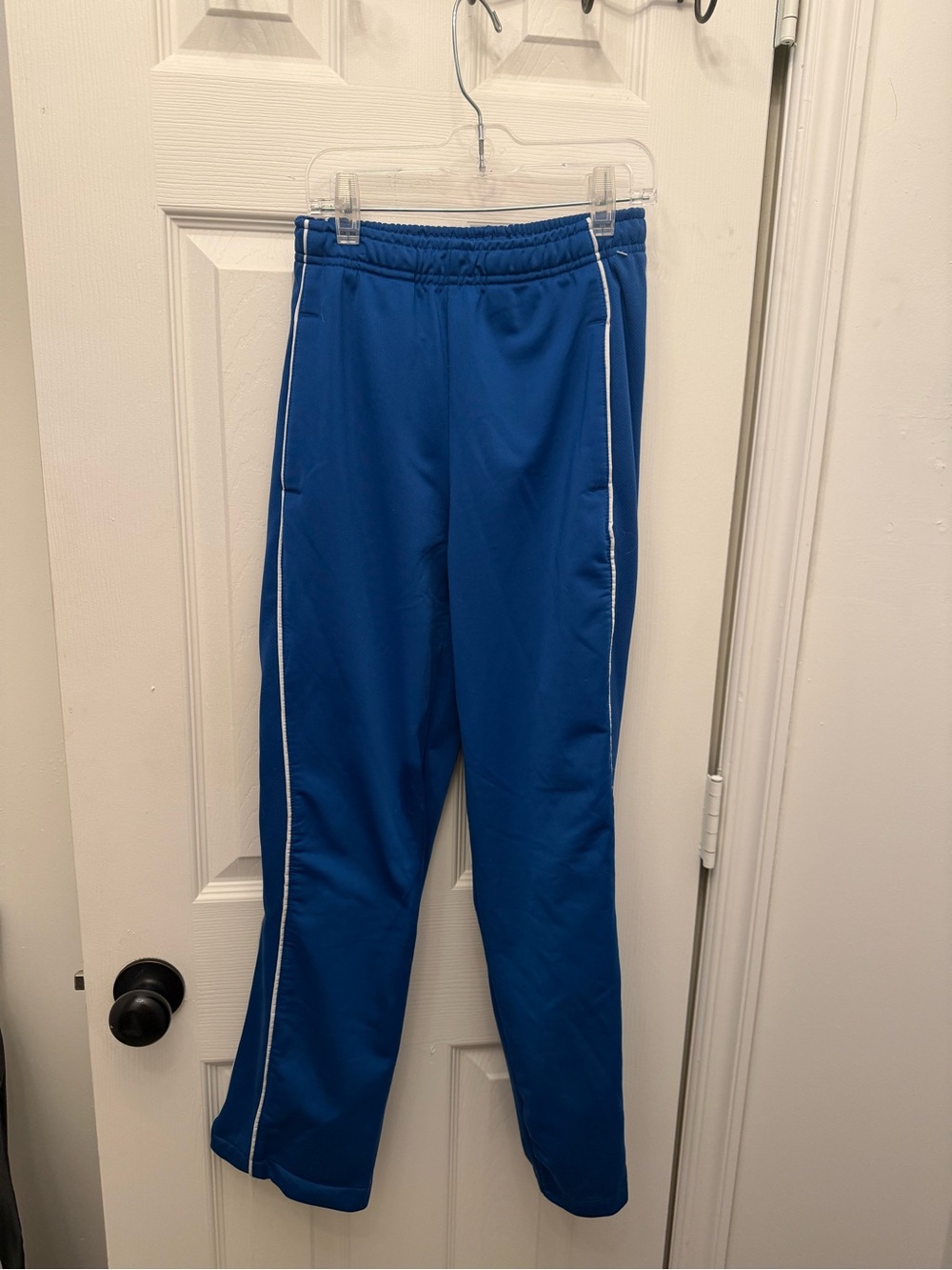 Soffe Royal Blue Athletic Pants with White Details size youth 10/12 like new